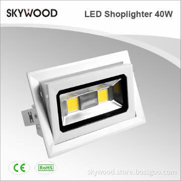 Rectangular Down light,LED Shoplighter,30w,40w led downlights